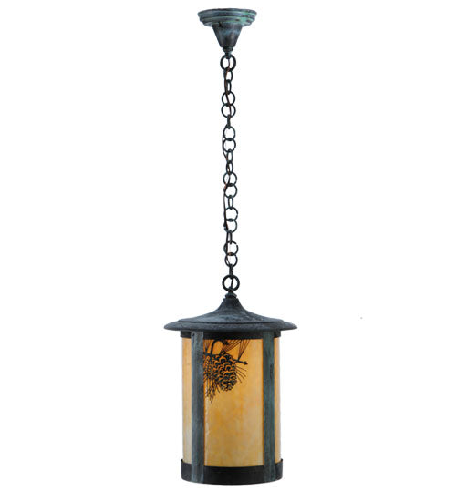 10" Wide Fulton Dragonfly Pendant
