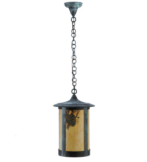 10" Wide Fulton Dragonfly Pendant
