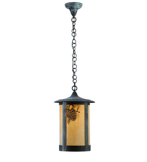 10" Wide Fulton Dragonfly Pendant