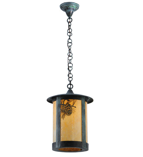 10" Wide Fulton Dragonfly Pendant