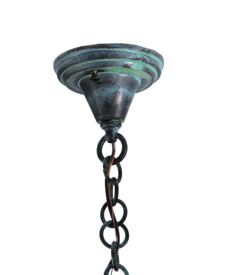 10" Wide Fulton Dragonfly Pendant