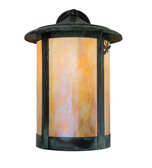 6" Wide Fulton Winter Pine Hanging Wall Sconce