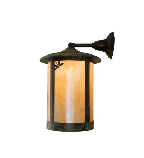 6" Wide Fulton Winter Pine Hanging Wall Sconce
