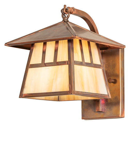 12"W Fulton Winter Pine Wall Sconce