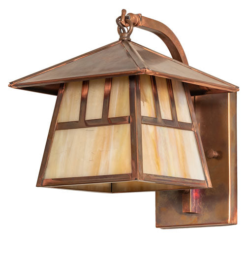 12"W Fulton Winter Pine Wall Sconce
