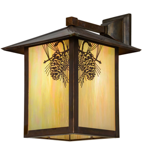 12"W Seneca Fly Fishing Creek Wall Sconce