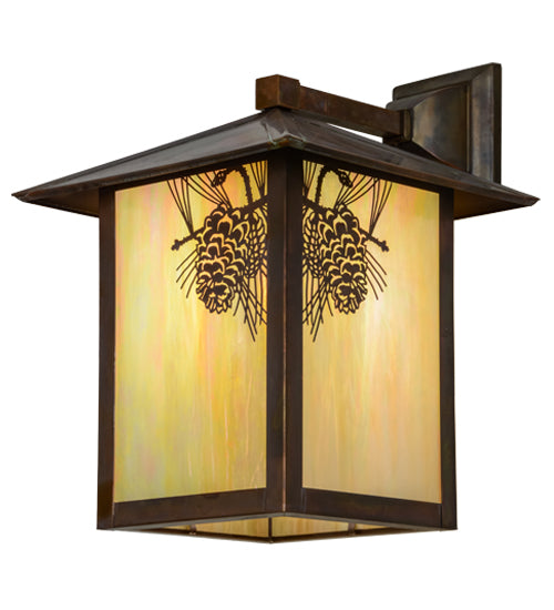12"W Seneca Fly Fishing Creek Wall Sconce
