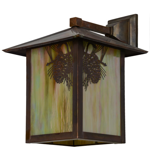 12"W Seneca Fly Fishing Creek Wall Sconce