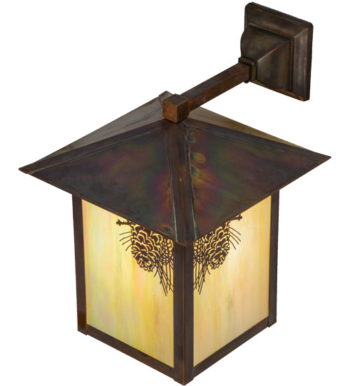 12"W Seneca Fly Fishing Creek Wall Sconce