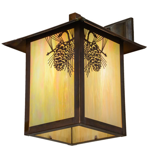 12"W Seneca Fly Fishing Creek Wall Sconce