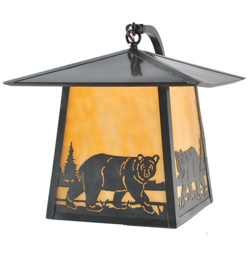 12"W Stillwater Heron Curved Arm Wall Sconce