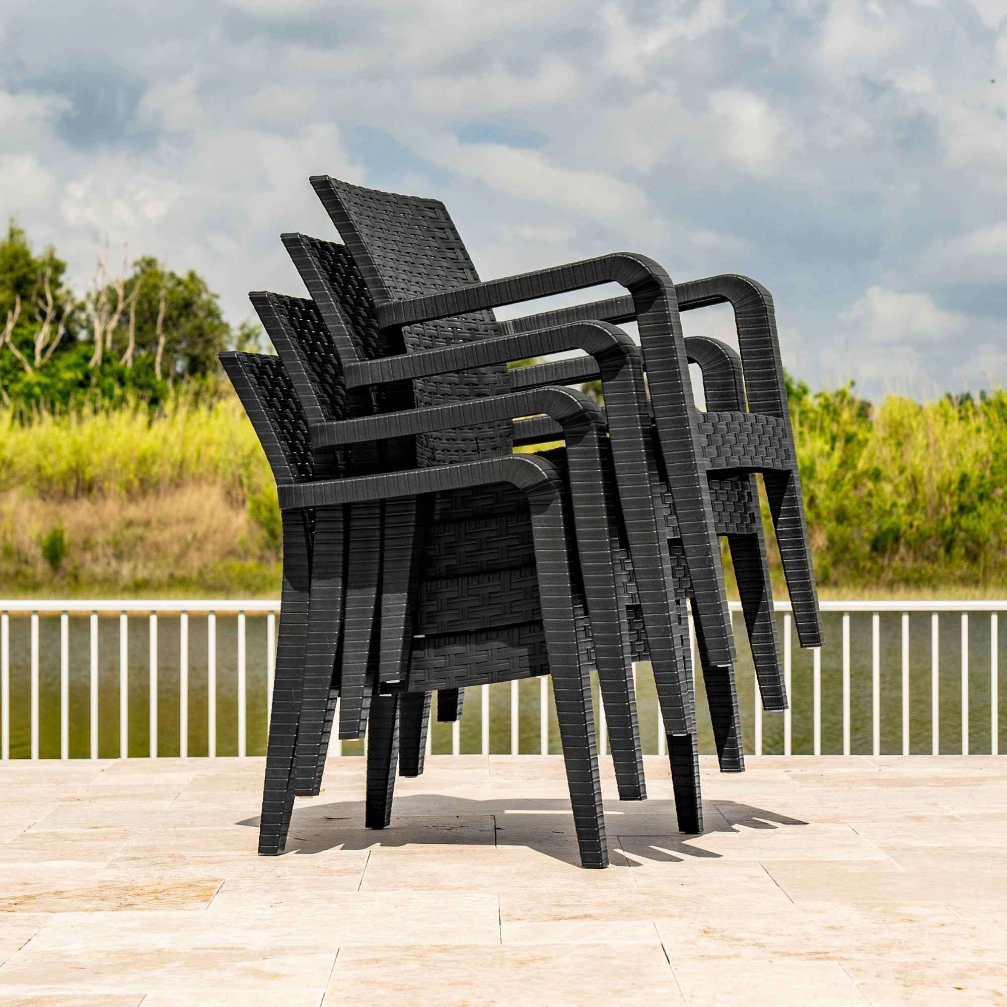 Alaska 4-Piece Seating Set - Anthracite