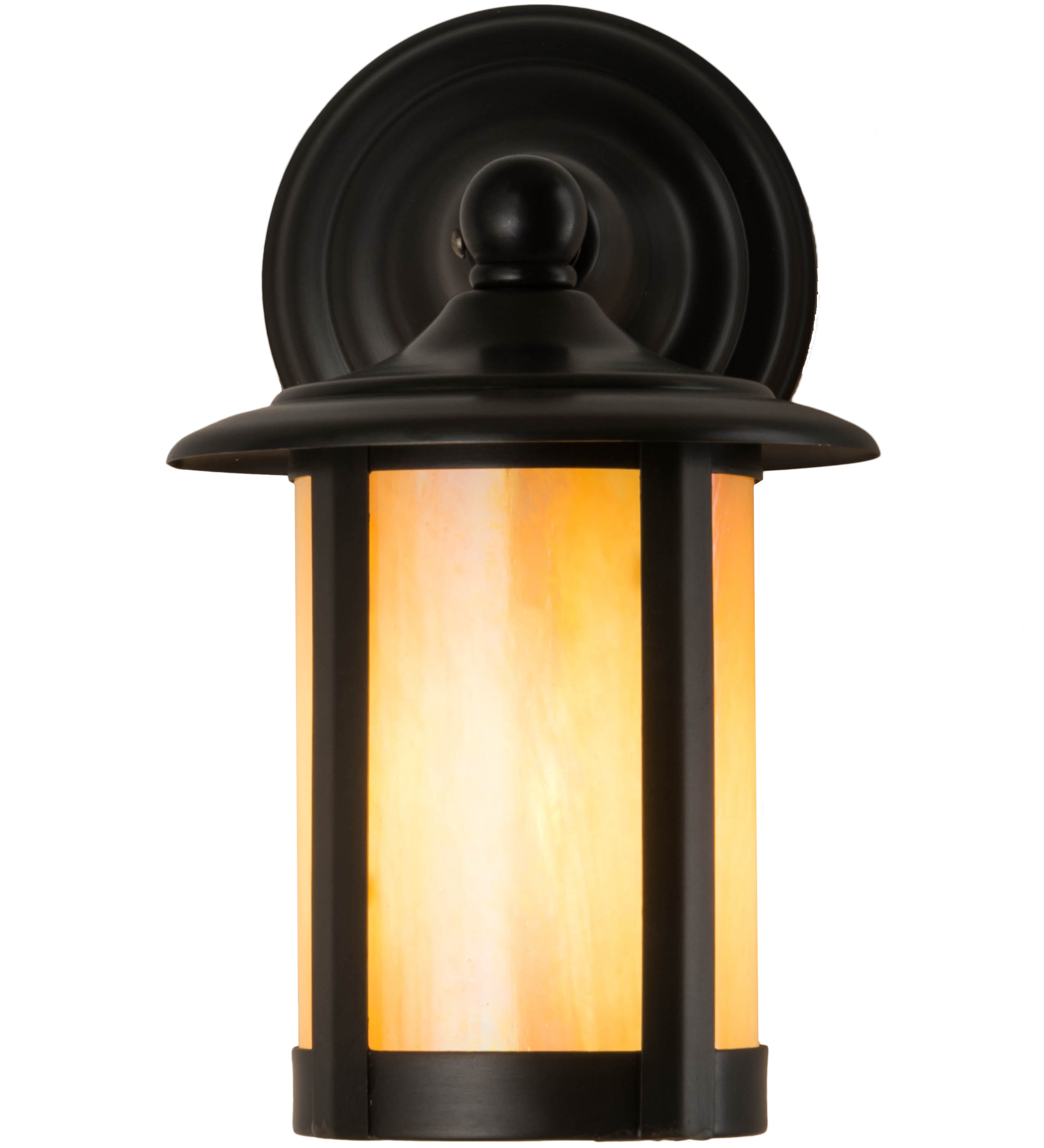 6" Wide Fulton Prime Solid Mount Wall Sconce