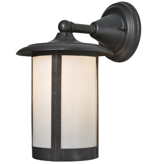 8" Wide Fulton Solid Mount Wall Sconce