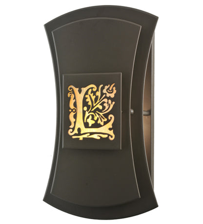 12"W Personalized Legacy Point Ranch LED Wall Sconce