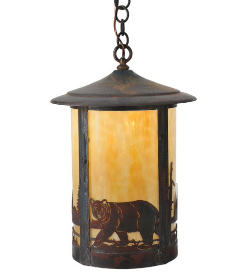 12" Wide Fulton Bear Creek Pendant.