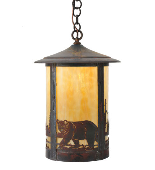 12" Wide Fulton Bear Creek Pendant.
