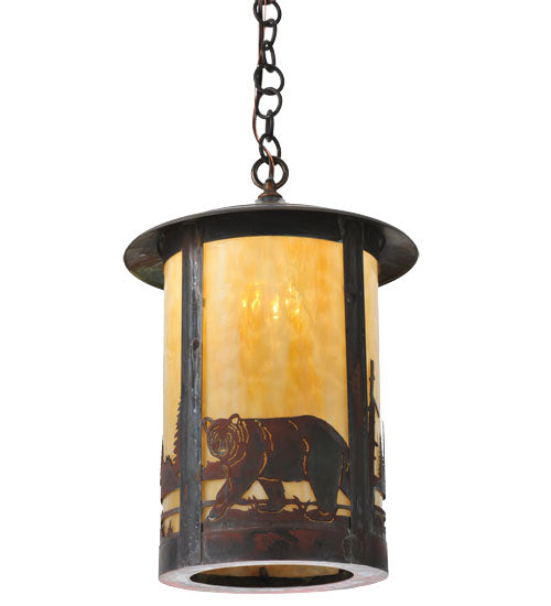 12" Wide Fulton Bear Creek Pendant.