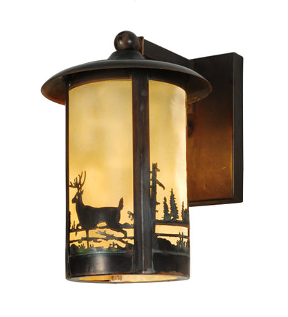 8" Wide Fulton Deer Creek 1 Light Wall Sconce