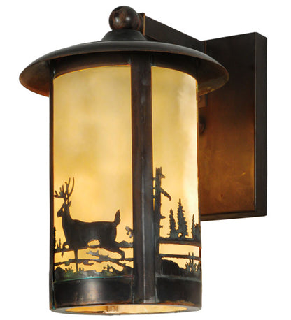 8" Wide Fulton Deer Creek 1 Light Wall Sconce