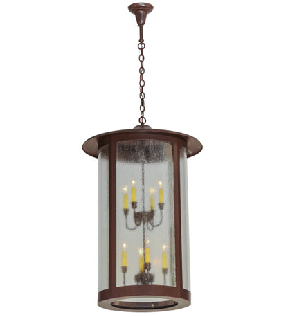 24" Wide Fulton Hanging Lantern Pendant