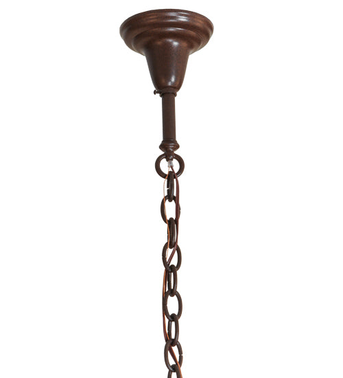 24" Wide Fulton Hanging Lantern Pendant