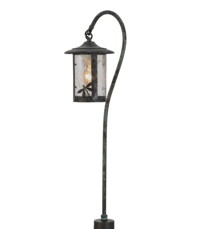 25.5" High Dragonfly Shepherd's Hook Landscape Fixture