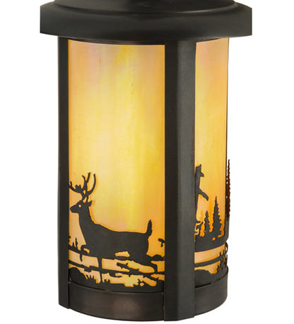 7.5" Wide Fulton Deer Creek Hanging Wall Sconce