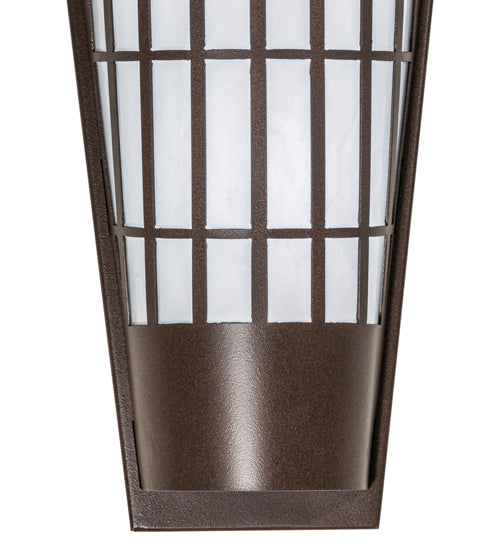 17.5"W Kalahari Exterior Wall Sconce