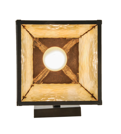 8"W Stillwater Bear at Dawn Hanging Wall Sconce