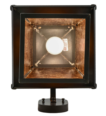 12"W Stillwater Tall Pine Solid Mount Wall Sconce