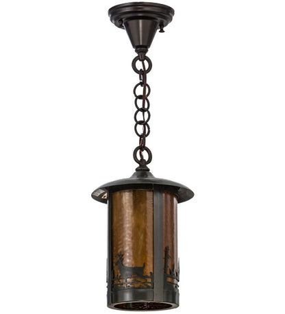 8"W Fulton Deer at Lake Pendant
