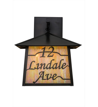 16" Wide Personalized Stillwater Wall Sconce