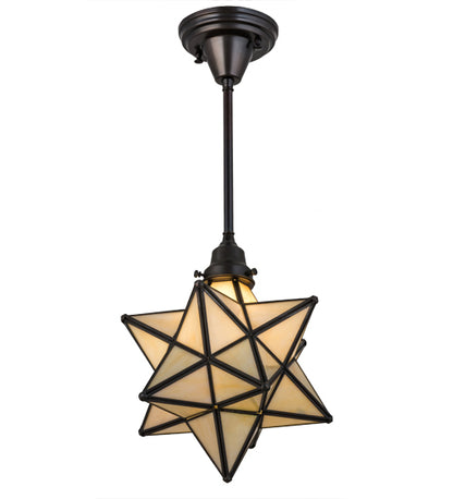 12"W Moravian Star Pendant