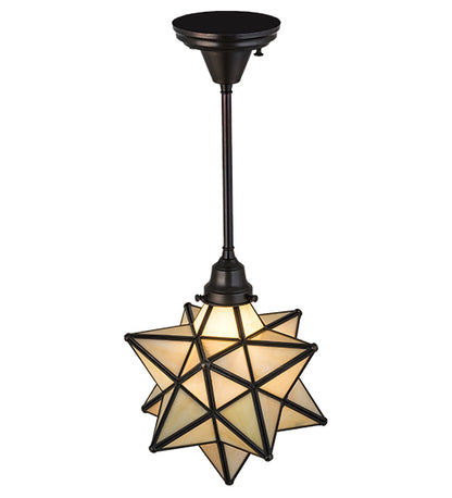 12"W Moravian Star Pendant