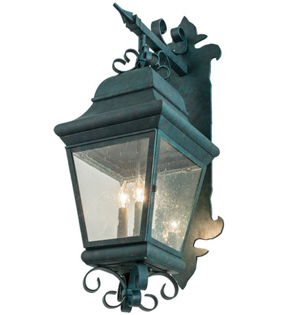 16"Sq Cubism Pier Mount