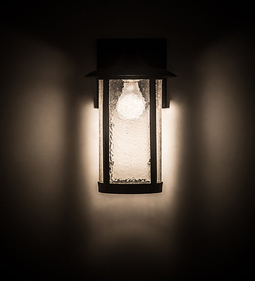 9" Wide Monaco Lantern Wall Sconce
