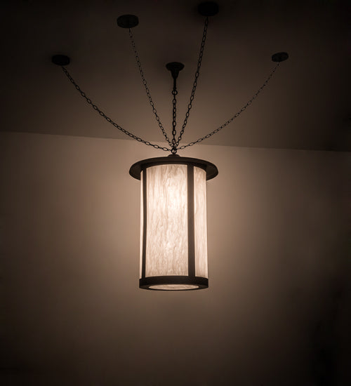 8" Wide Hyde Park "T" Mission Wall Sconce