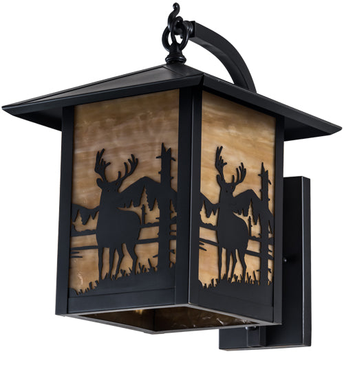 5"W Seneca Circle Cross Solid Mount Wall Sconce