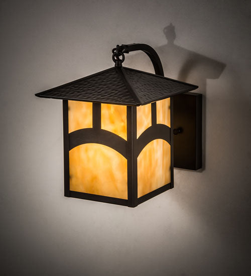 8"W Stillwater Double Bar Mission Sconce