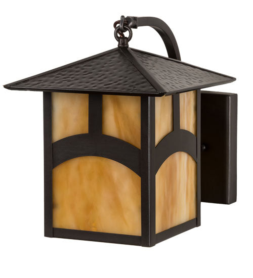8"W Stillwater Double Bar Mission Sconce