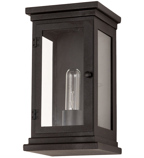 10" Square Stillwater Double Bar Mission Pendant