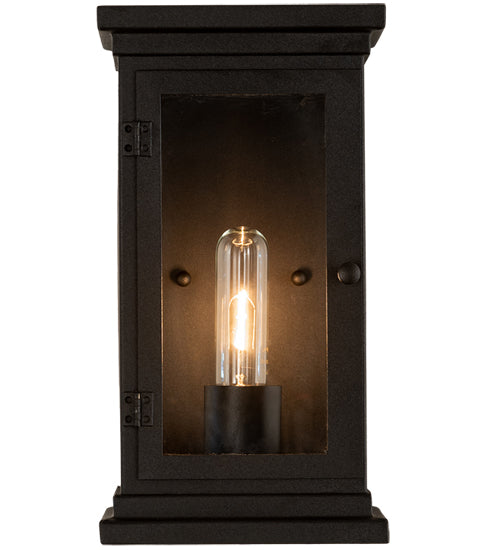 10" Square Stillwater Double Bar Mission Pendant