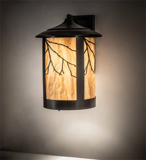 36" Long Seneca Sprig 3 Light Pendant