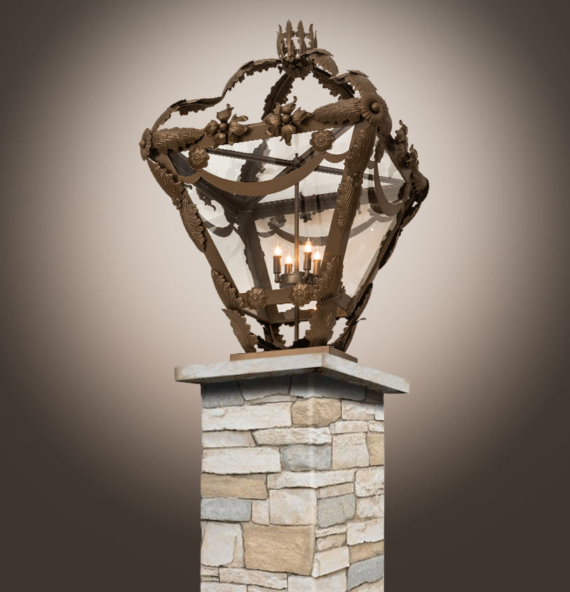 16" Wide Fulton Branches Solid Mount Wall Sconce