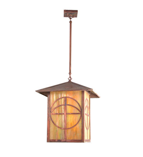 9" Wide Moravian Star Mini Pendant