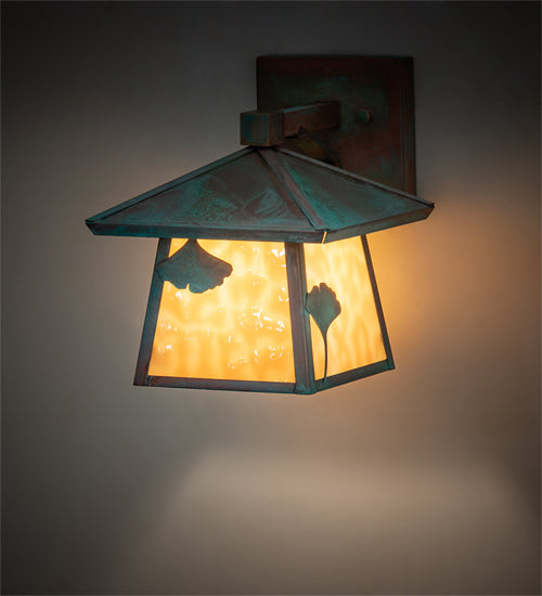 16" Square Seneca Circle Cross Lantern Pendant