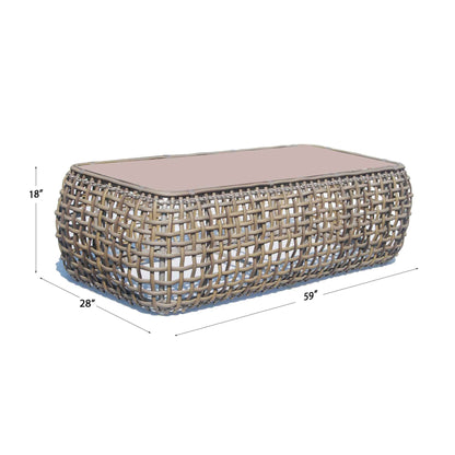 Dynasty 5-Piece Seating Set with Sunbrella Cushion