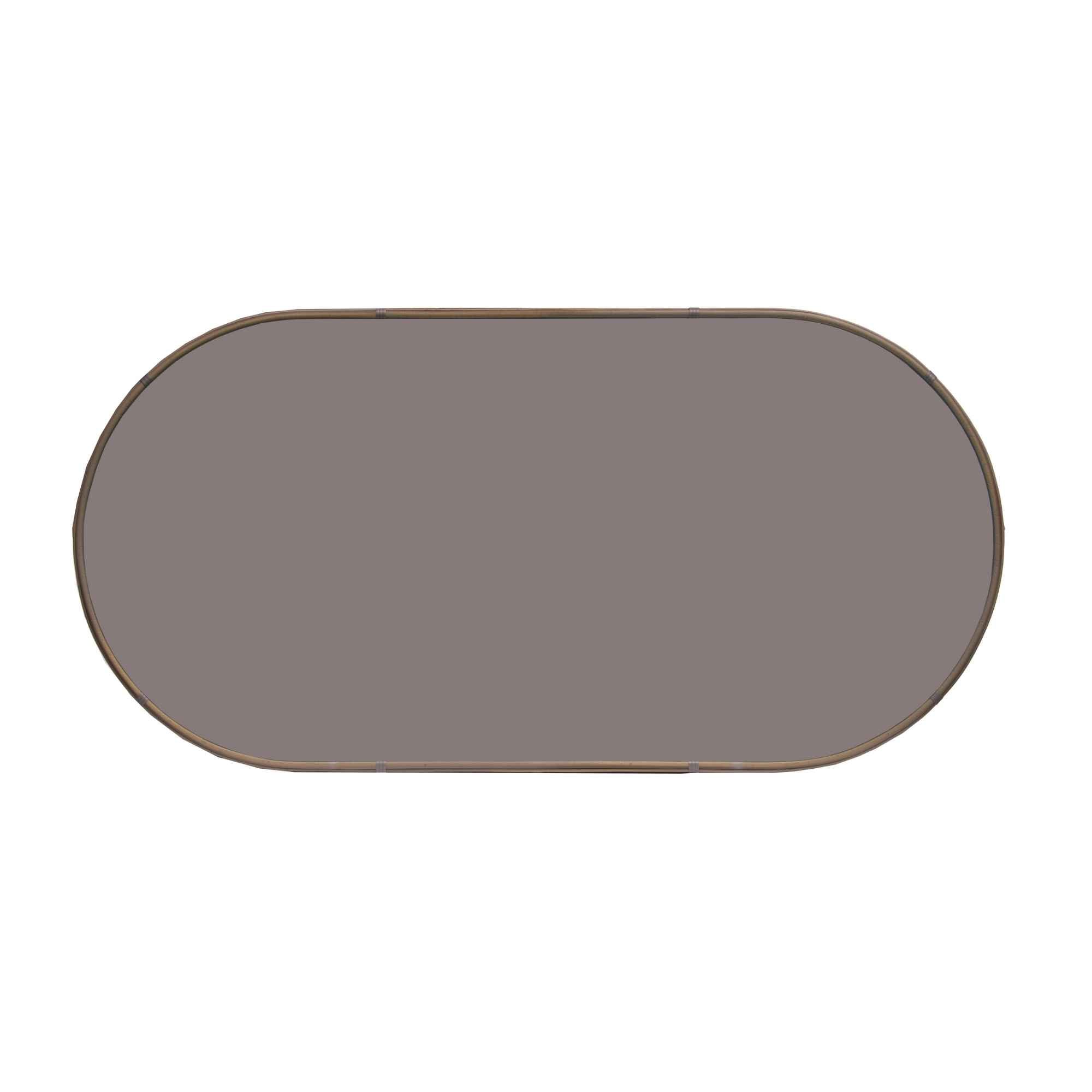 Dynasty Oval Dining Table with Glass
