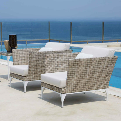 Brafta Armchair with Sunbrella Cushion